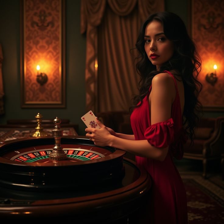 Meja Speed Roulette langsung dengan dealer profesional dan papan taruhan interaktif di platform gbo007